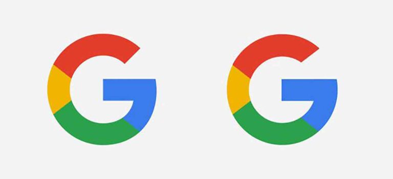 Google logo tasarımı üzerine (optik ve metrik tasarım)